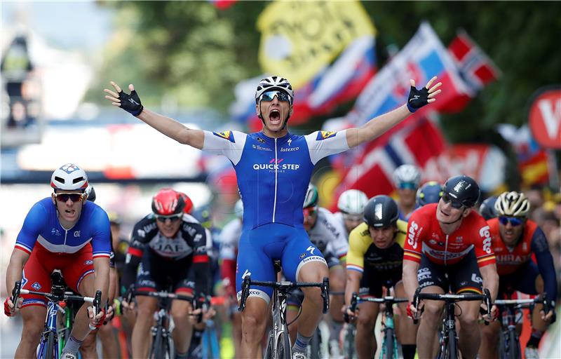 Tour de France: Kittel najbrži u Liegeu, Thomas ostao u vodstvu