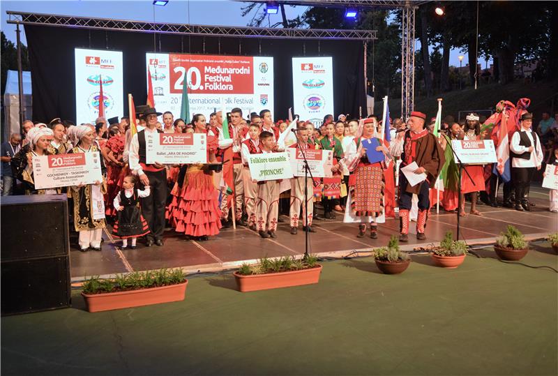 Otvoren jubilarni 20. Međunarodni festival folklora