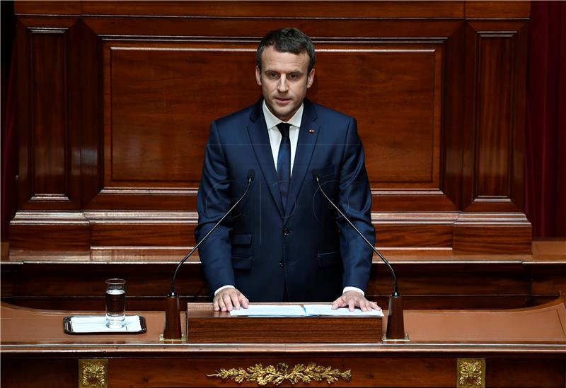 FRANCE POLITICS PARLIAMENT CONGRESS MACRON