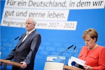 GERMANY PARTIES CDU CSU MANIFESTO