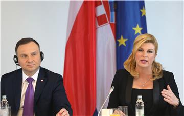 Kolinda Grabar-Kitarović u četvrtak na summitu Inicijative triju mora u Varšavi