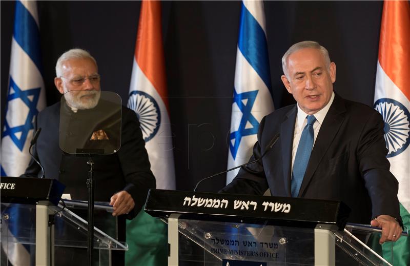 MIDEAST ISRAEL INDIA DIPLOMACY