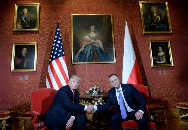 POLAND USA TRUMP VISIT