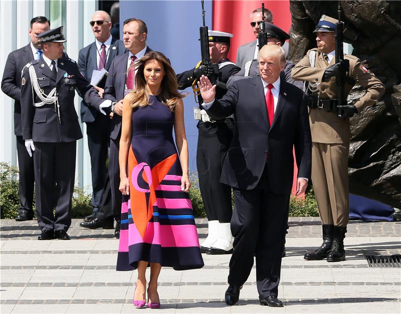 POLAND USA TRUMP VISIT