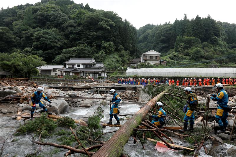 JAPAN WEATHER RAIN FLOOD