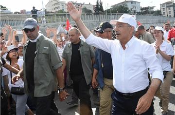 TURKEY PROTEST CHP JUSTICE MARCH