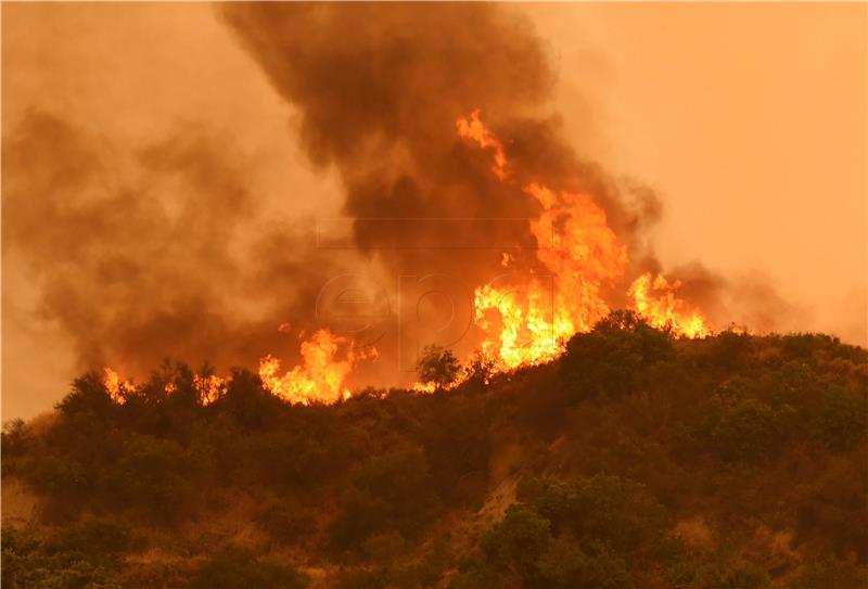 USA WILDFIRES CALIFORNIA