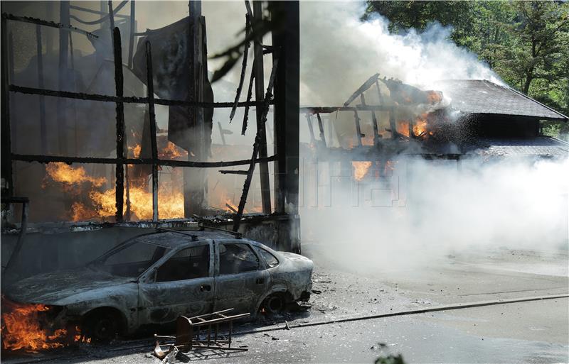 Požar u ŠRC Jelenovac izbio zbog kvara rashladne vitrine