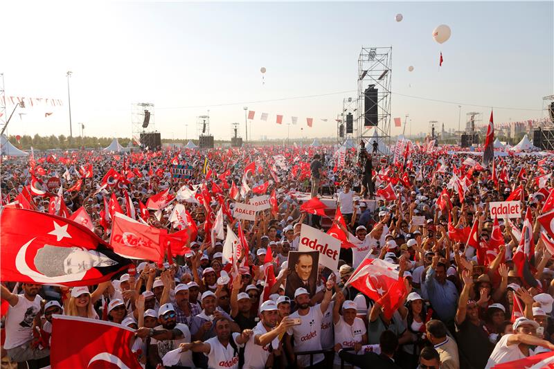 TURKEY PROTEST CHP JUSTICE MARCH