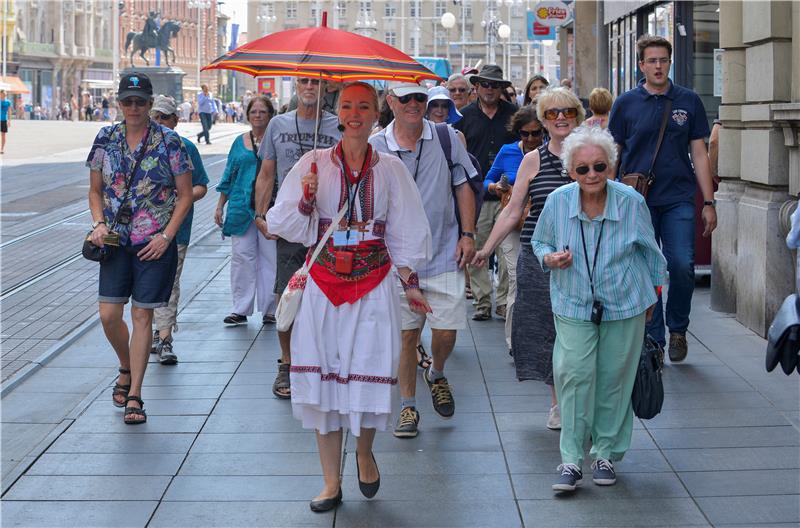 Turisti u Zagrebu