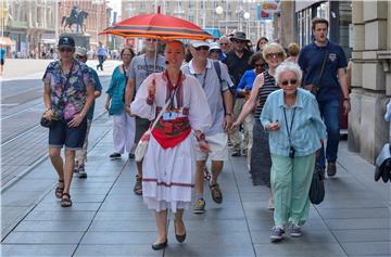 Turisti u Zagrebu