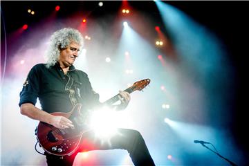 (FILE) NETHERLANDS BRIAN MAY BIRTHDAY