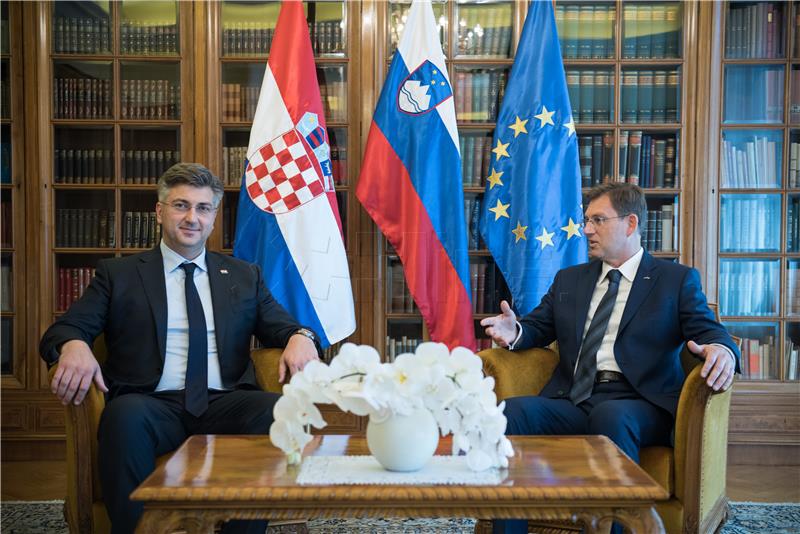 Cerar and Plenkovic disagree on arbitration, agree to continue dialogue