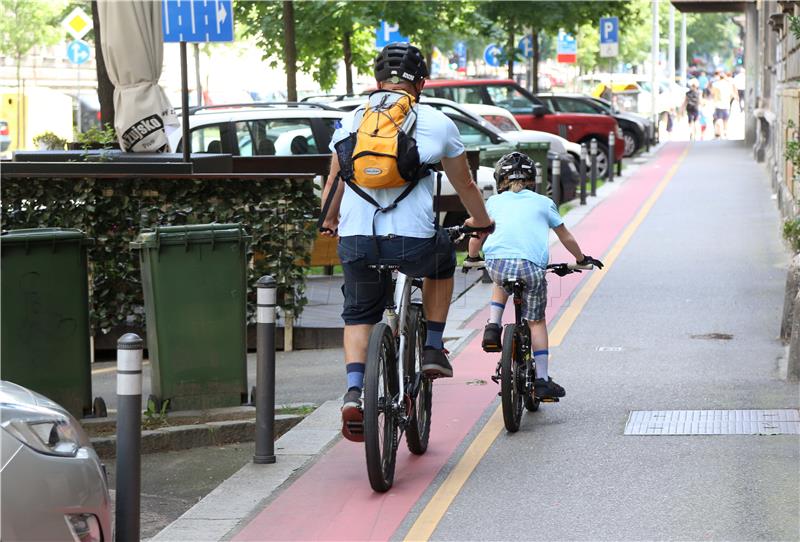  Zagreb je šesti glavni grad EU-a po svakodnevnome biciklističkom prijevozu