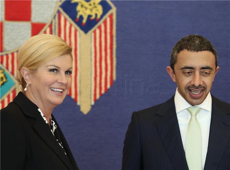 Croatian president supports efforts to bridge divisions in Persian Gulf