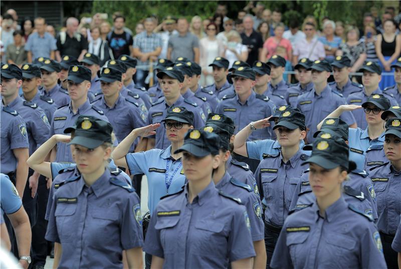 Održana svečana prisega 12. naraštaja polaznika Policijske škole 'Josip Jović'