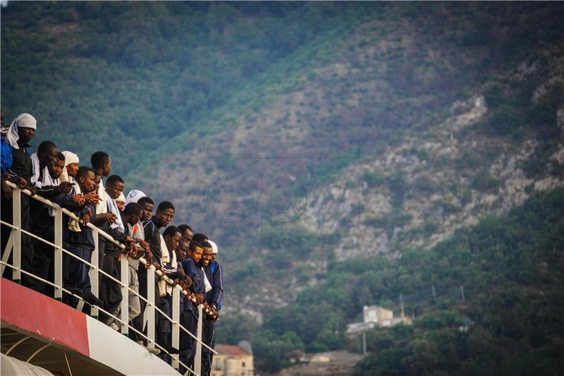 ITALY MIGRANTS