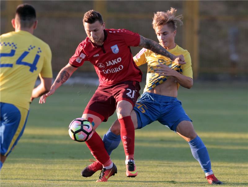 Prva HNL: Inter - Cibalia 1-1 (poluvrijeme)