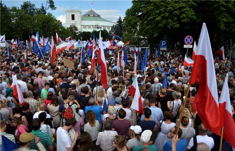 POLAND POLITICS PROTEST