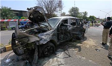 PAKISTAN SUICIDE BOMB ATTACK