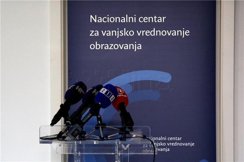 Konferencija za novinare Nacionalnoga centra za vanjsko vrednovanje obrazovanja