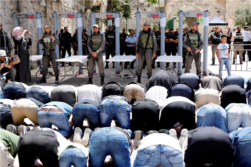 Palestinci pozvali na "dan gnjeva" nakon žestokih sukoba u Jeruzalemu