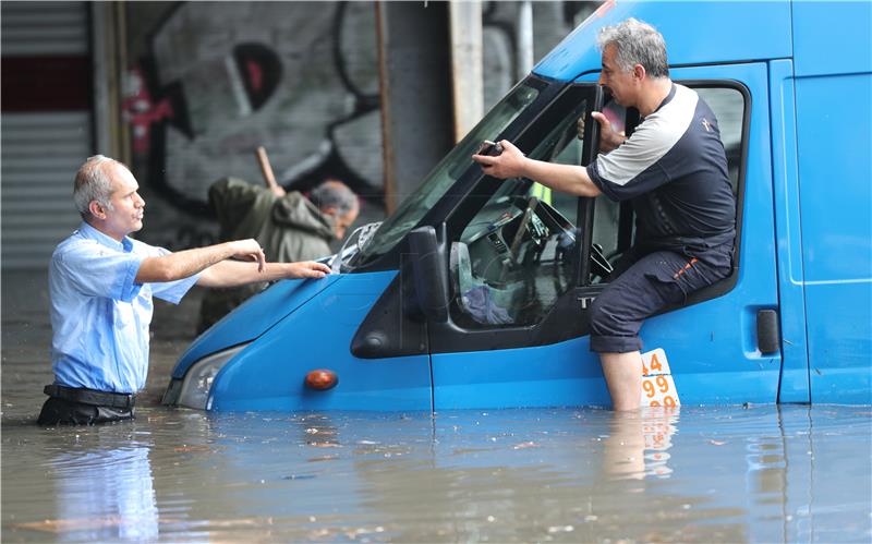 TURKEY WEATHER ISTANBUL FLOOD