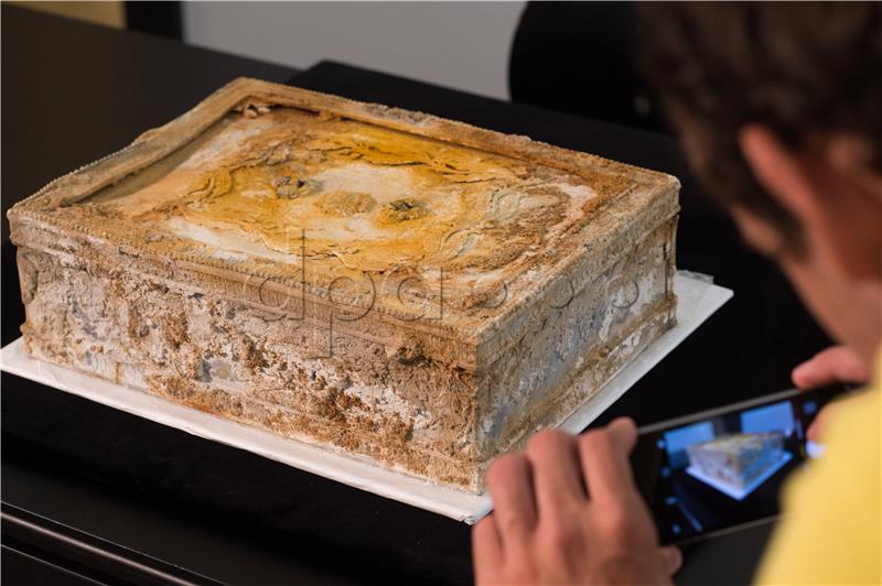 Time capsule of German Emperor William I monument salvaged