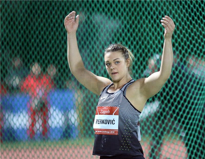 Sandra Perkovic sets new Croatian record