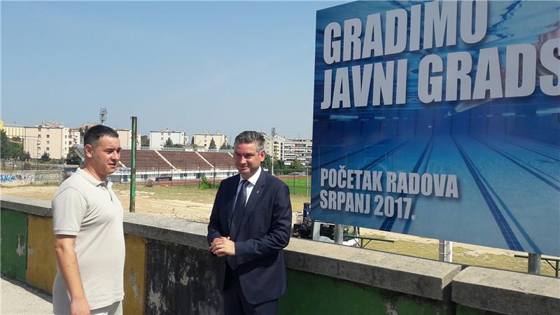 Pula: Počela izgradnja prvoga javnog gradskog bazena