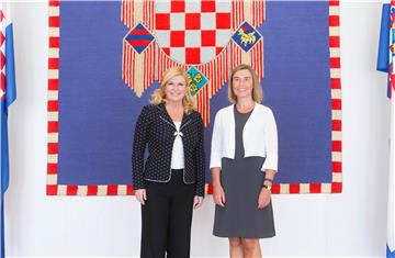 Federica Mogherini visits Croatia