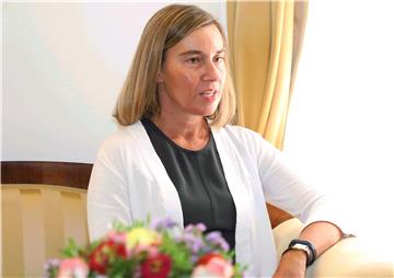 Federica Mogherini visits Croatia