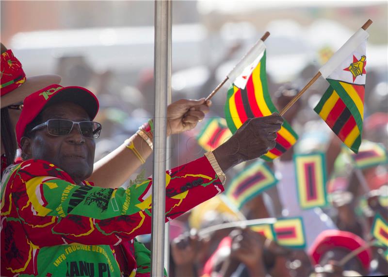 ZIMBABWE ELECTIONS MUGABE CAMPAIGN