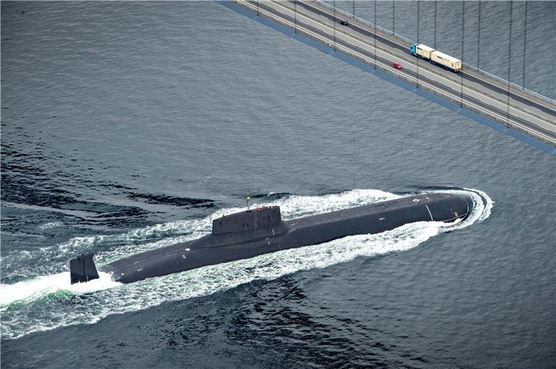 DENMARK RUSSIA SUBMARINE