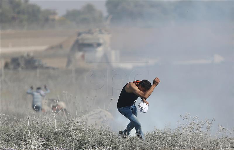 MIDEAST ISRAEL PALESTINIANS PROTEST