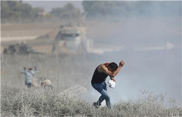 MIDEAST ISRAEL PALESTINIANS PROTEST