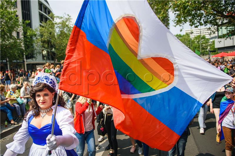 Christopher Street Day parade in Berlin