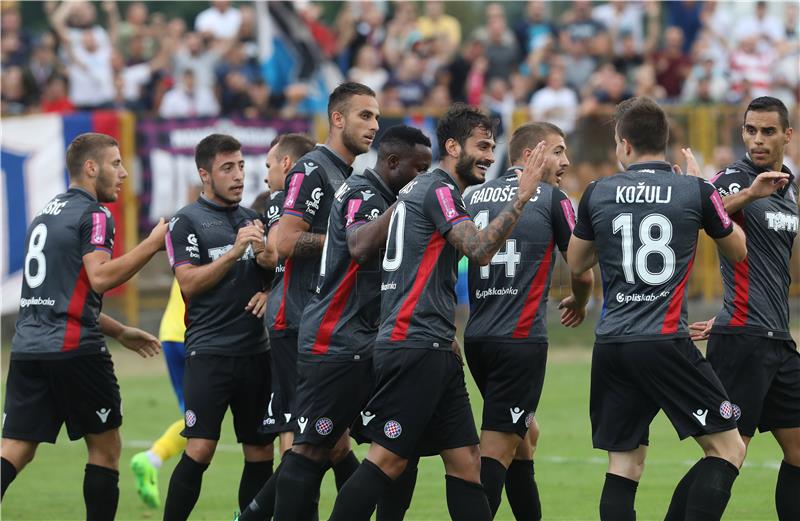 Utakmica 2. kola Prve HNL: Inter - Hajduk