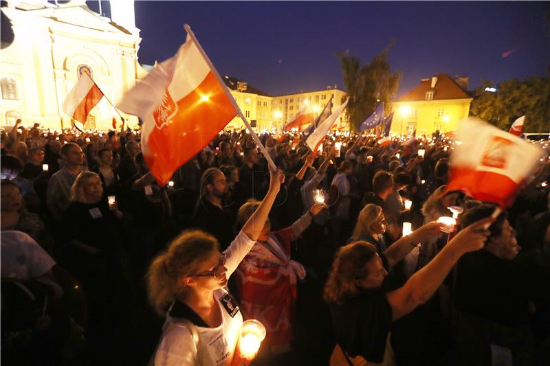 POLAND POLITICS PROTEST