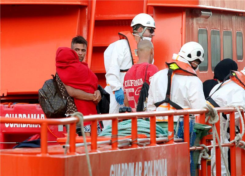 SPAIN MIGRANTS SEA RESCUE