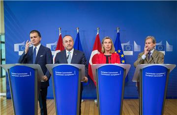 BELGIUM EU TUKEY HIGH LEVEL POLITICAL DIALOGUE