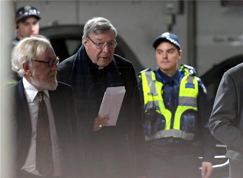 AUSTRALIA JUSTICE GEORGE PELL COURT HEARING