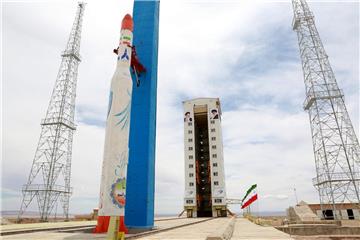 IRAN SATELLITE ROCKET LAUNCH