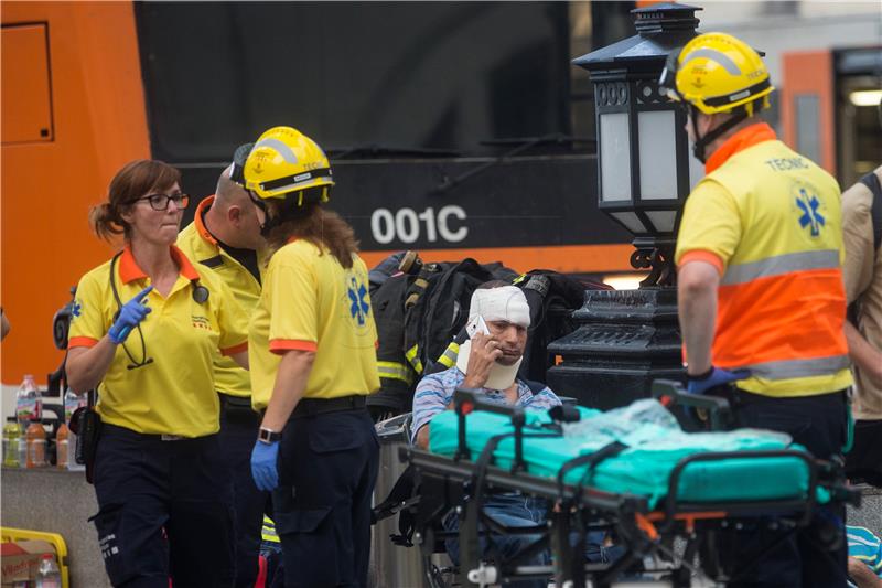 SPAIN BARCELONA TRAIN CRASH