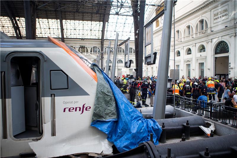 SPAIN BARCELONA TRAIN CRASH