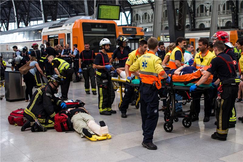 SPAIN BARCELONA TRAIN CRASH