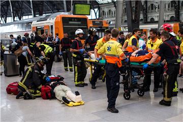 SPAIN BARCELONA TRAIN CRASH