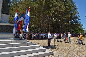 Anniversary of 1941 uprising in Srb commemorated