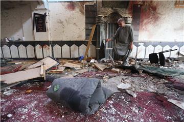 AFGHANISTAN MOSQUE BOMBING AFTERMATH