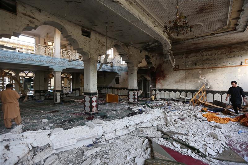 AFGHANISTAN MOSQUE BOMBING AFTERMATH